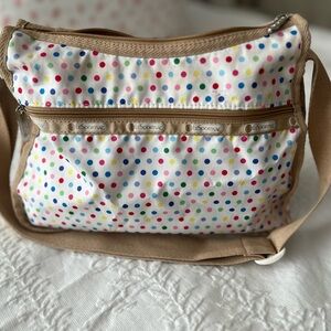 LeSportsac Polka Dot Shoulder Bag